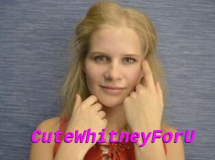 CuteWhitneyForU